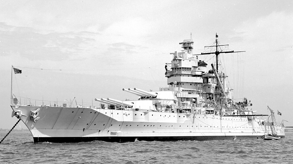 舰船欣赏:美国海军 新墨西哥级战列舰