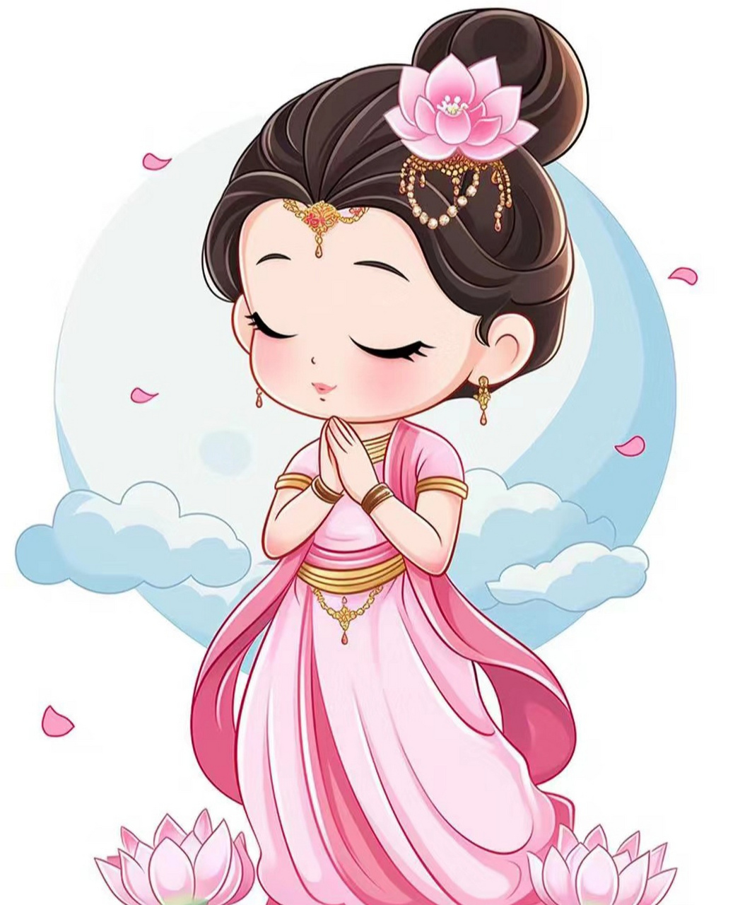 不一的佛系女孩