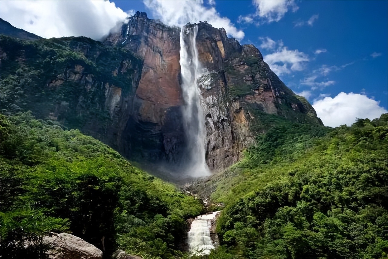 世界第一高瀑布,落差达9796米,安赫尔瀑布为什么这么高?