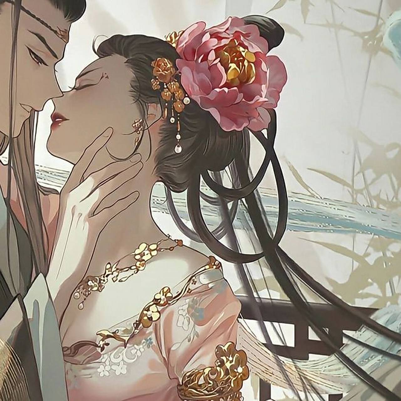 古风# #情头# #情话# 浮世吾爱有日月与卿日为朝,月为暮,卿为朝朝