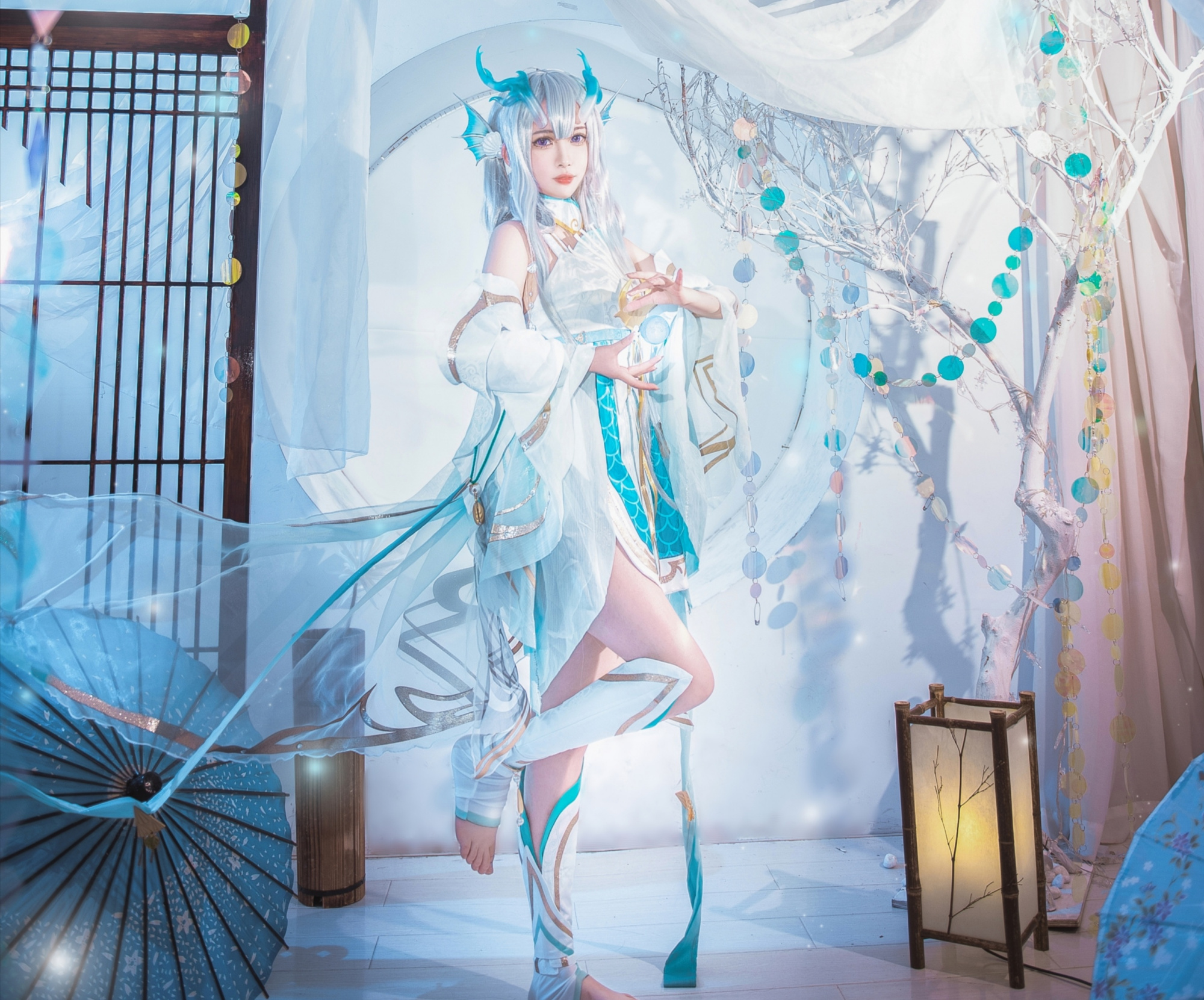 《王者》西施cos,这双大长腿会迷倒多少玩家