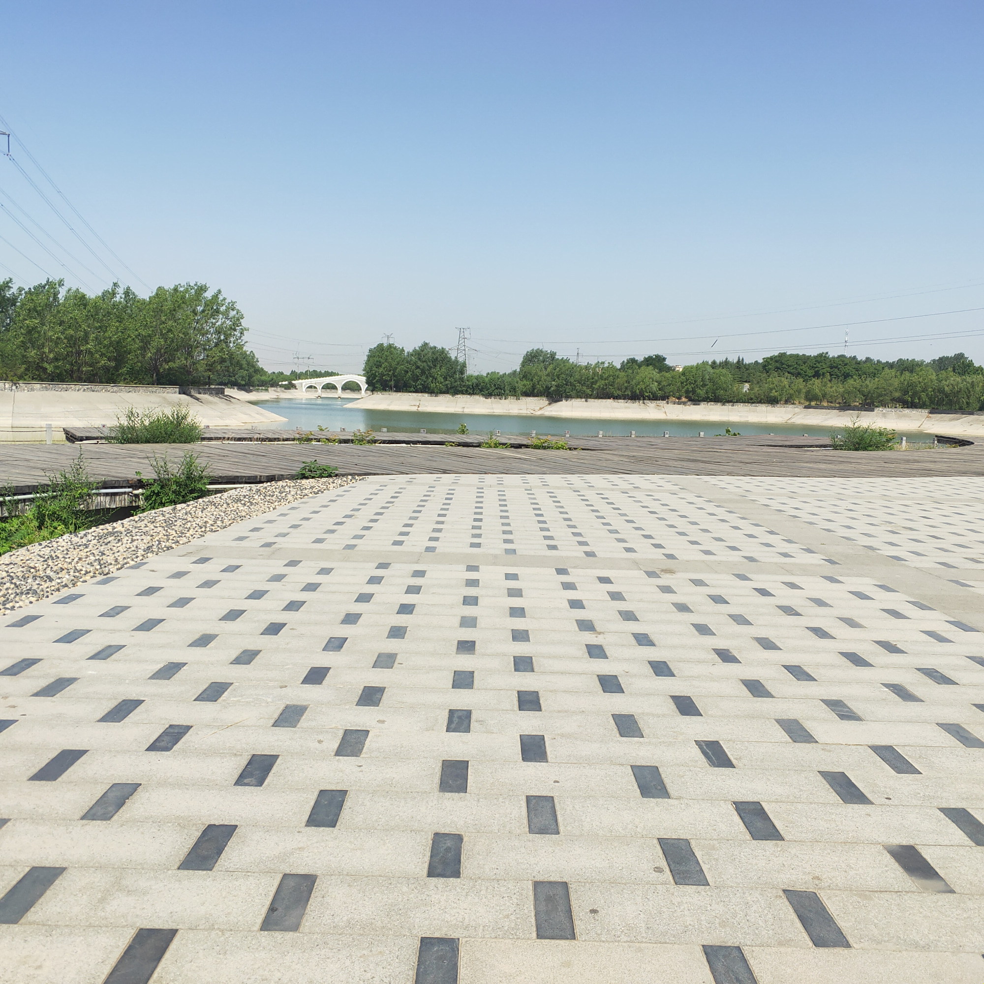 长垣三善园,高温下的一抹清凉