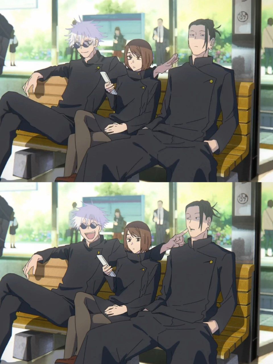 咒术回战# 唉,三人组只有夏油杰在阴影中