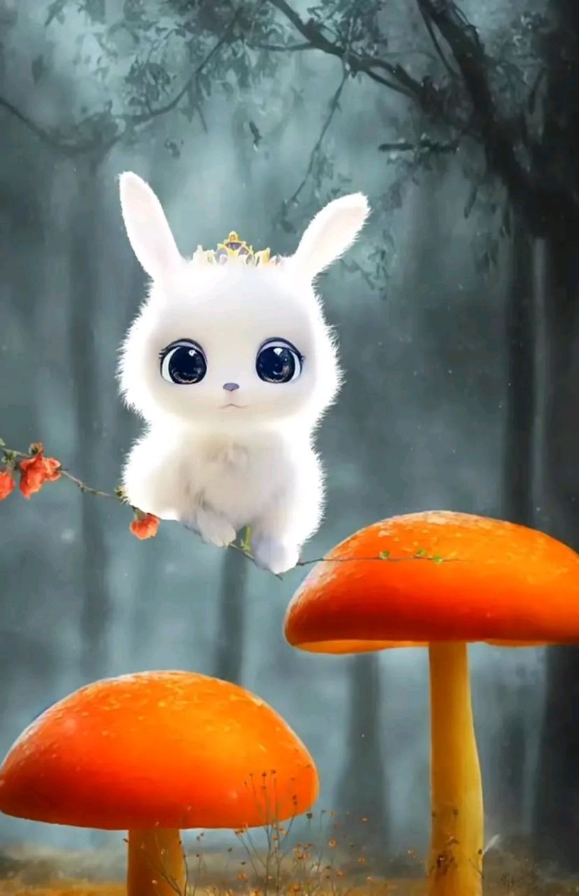 可爱呆萌小兔子屏保,喜欢赶紧收藏吧.