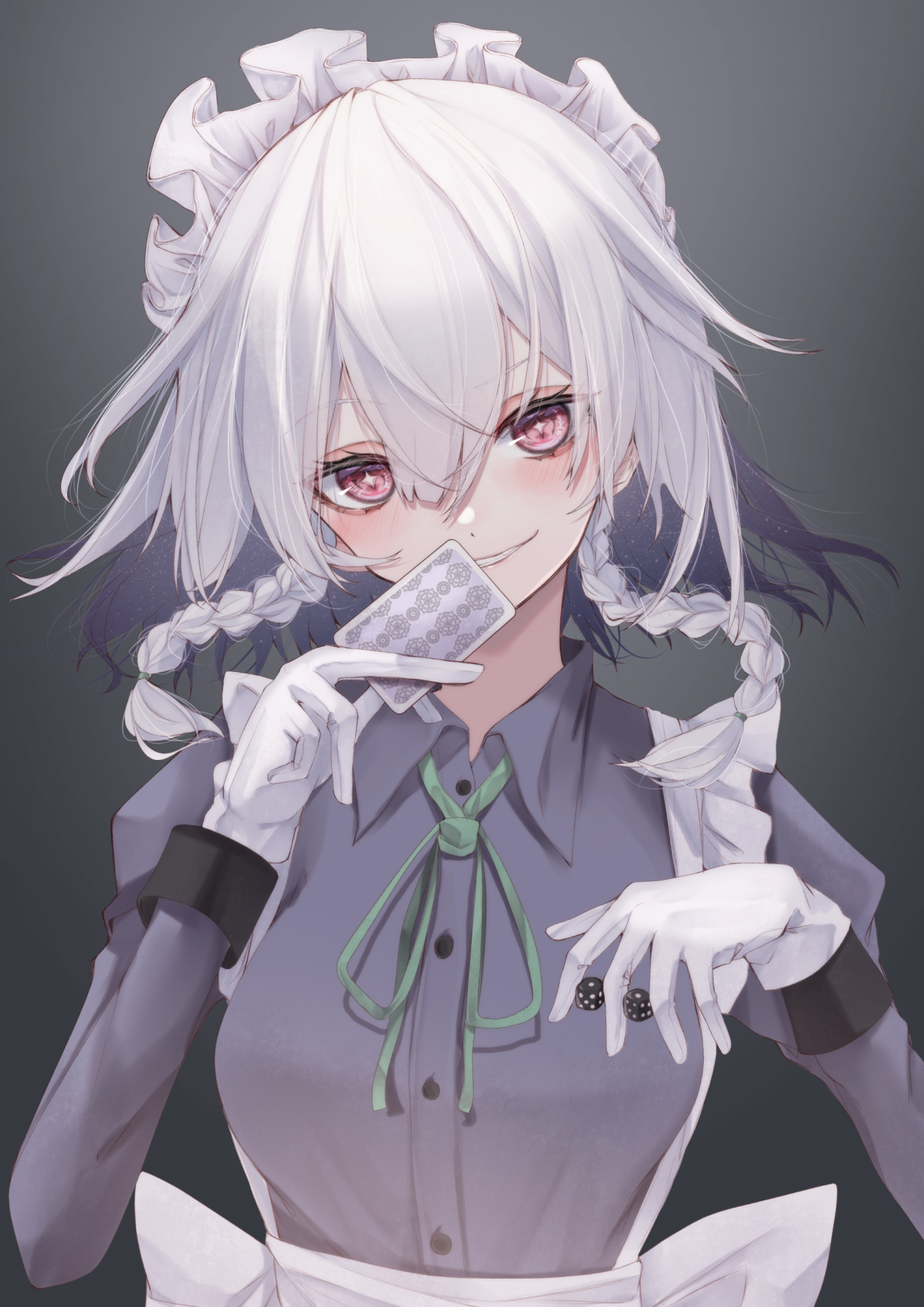 异色瞳少女——画师つね作品欣赏