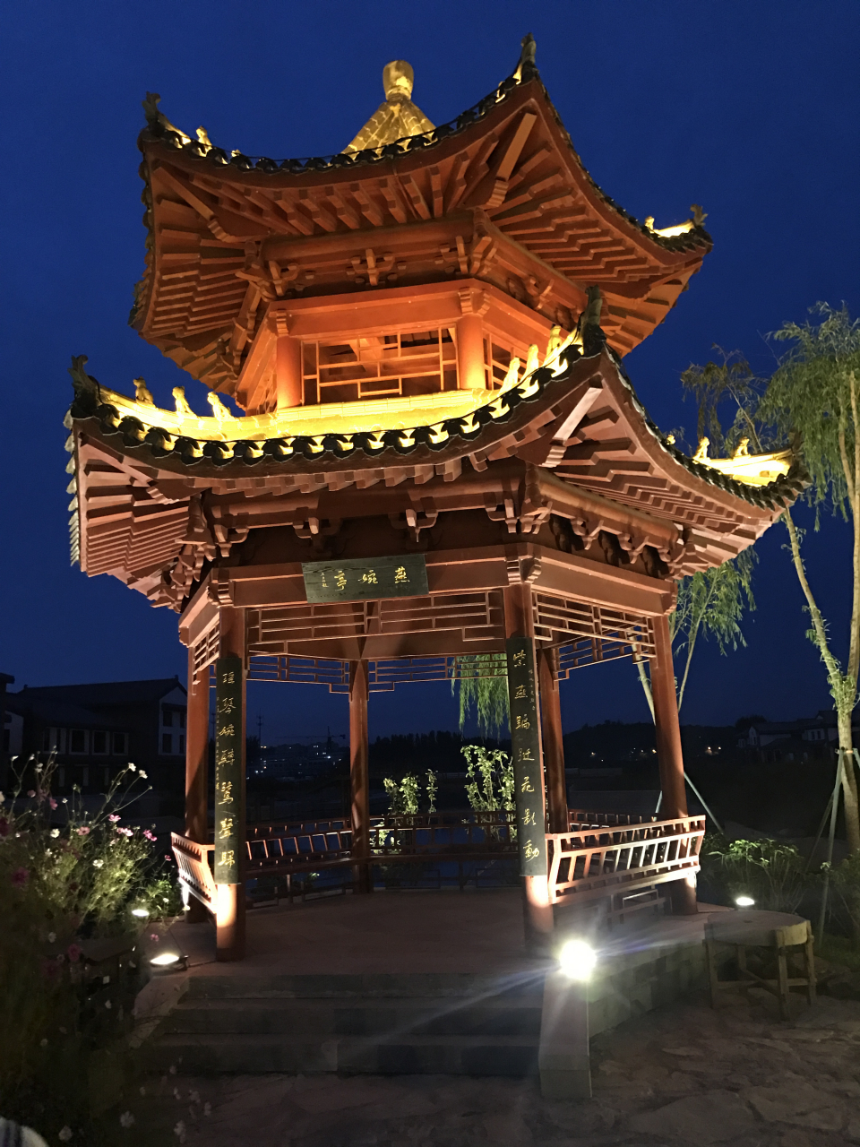 利州古城,虽然没有完工,但也是值得去的地方,古香古色