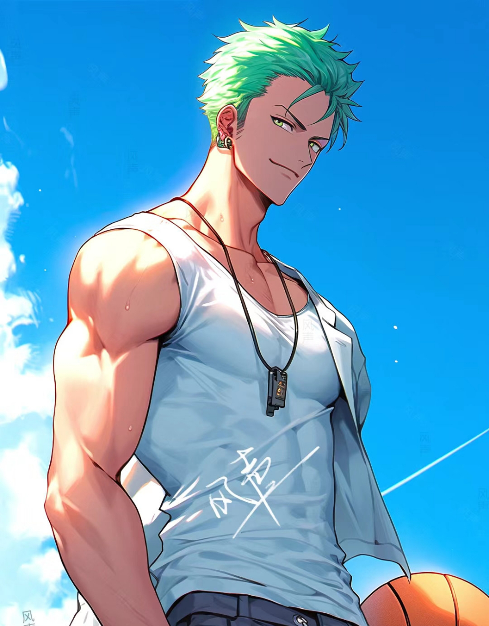 海贼王#你有见过索隆打篮球吗?78