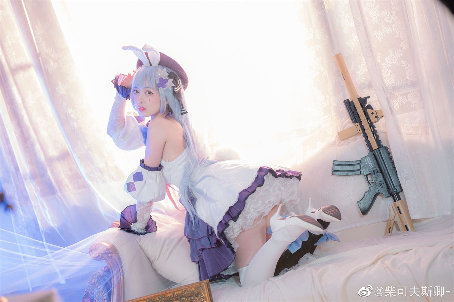 柴可夫斯卿少女前线巧克力篇 ，一位来自微博的天才coser。