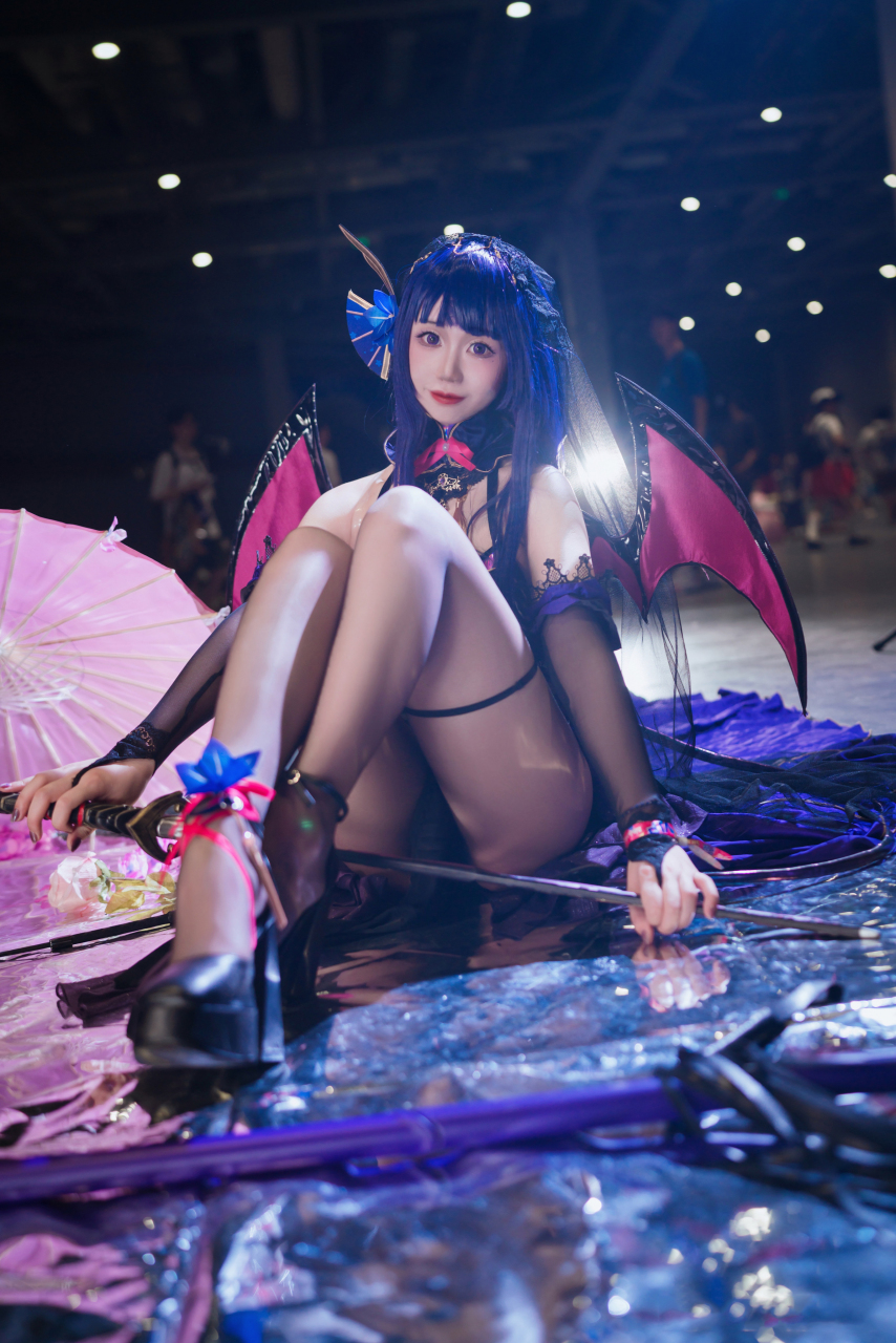 恶魔版雷电将军,后背带小翅膀的哦!#游戏# #原神# #二次元