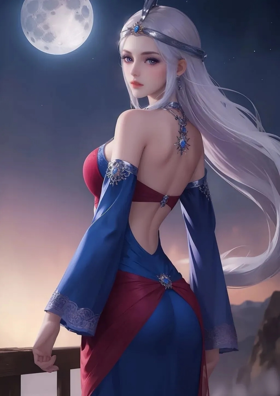 冰雪女王带来了美,你能接的住吗? #动漫壁纸