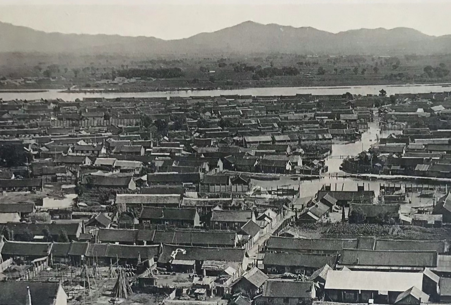 民国时期老照片～吉林建筑风光风景.