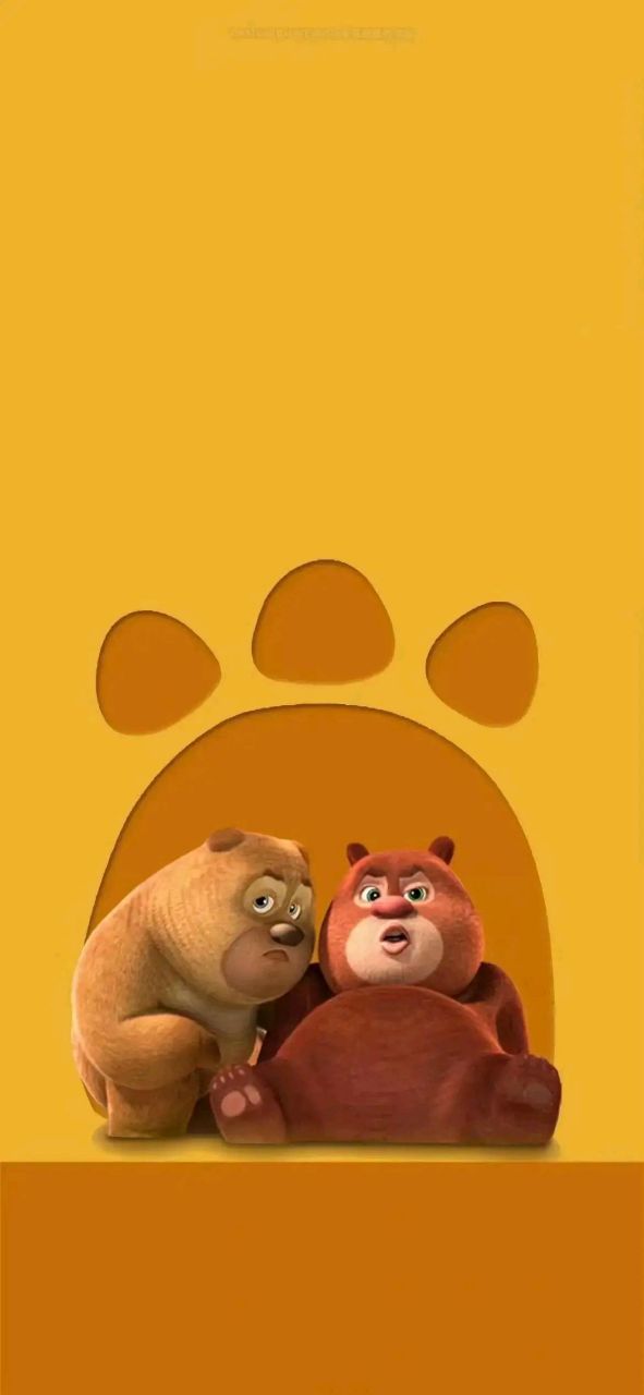 每日壁纸秀～熊大熊二和光头强  #助我上热门