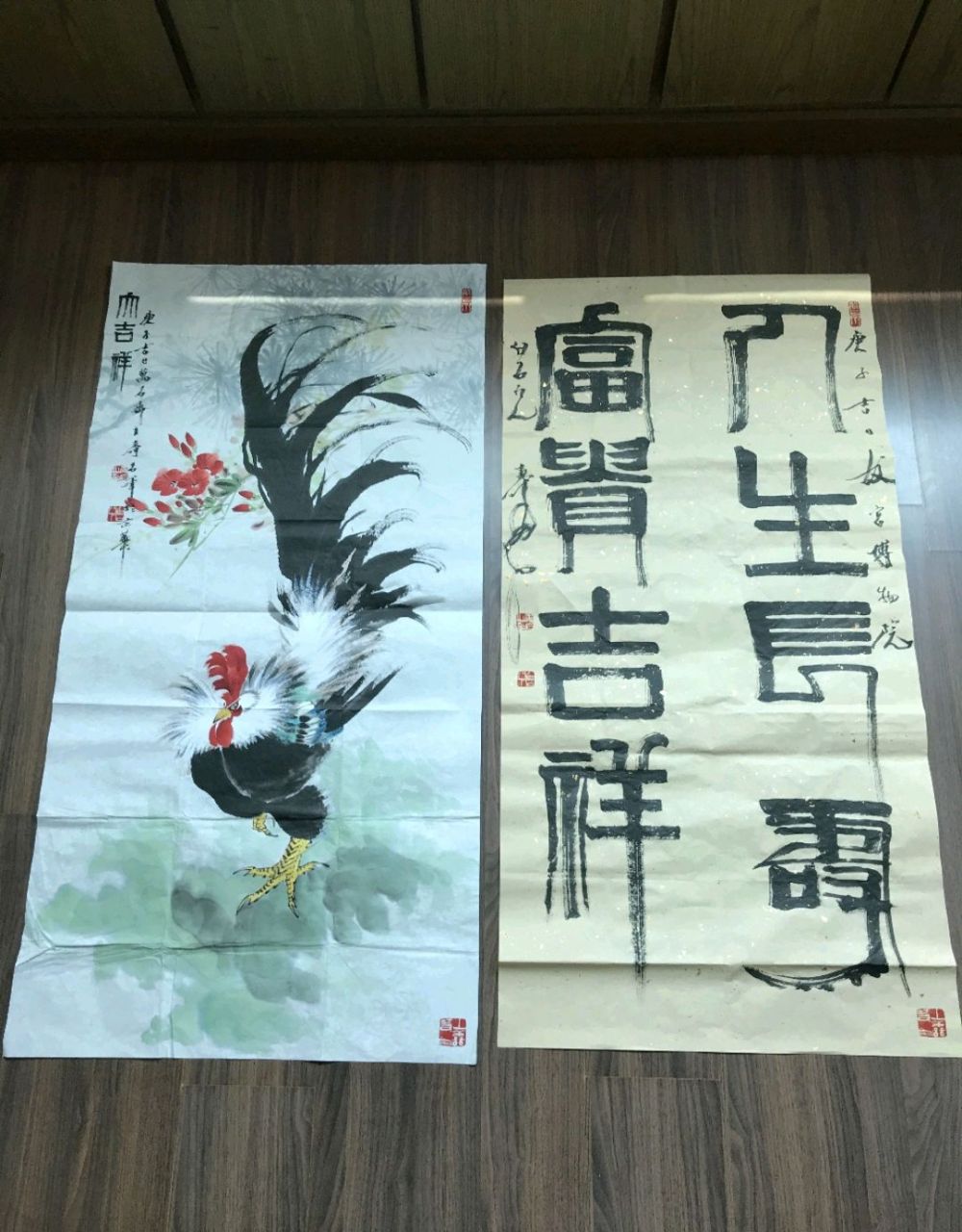 张寿石老师中堂真迹作品#张寿石真迹鉴定# #艺惠藏# @艺惠藏  此幅