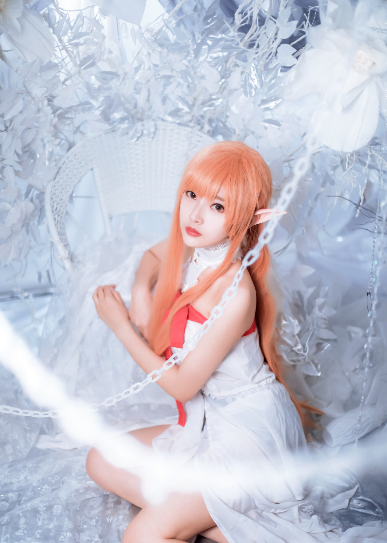 cosplay:把女神亚丝娜用关进铁笼,其实我早就想这样干了