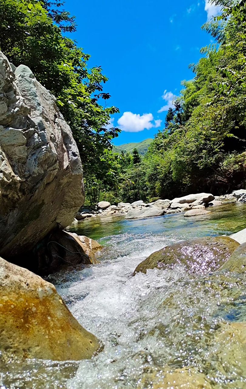 桂林龙胜小南山的美丽风光.
