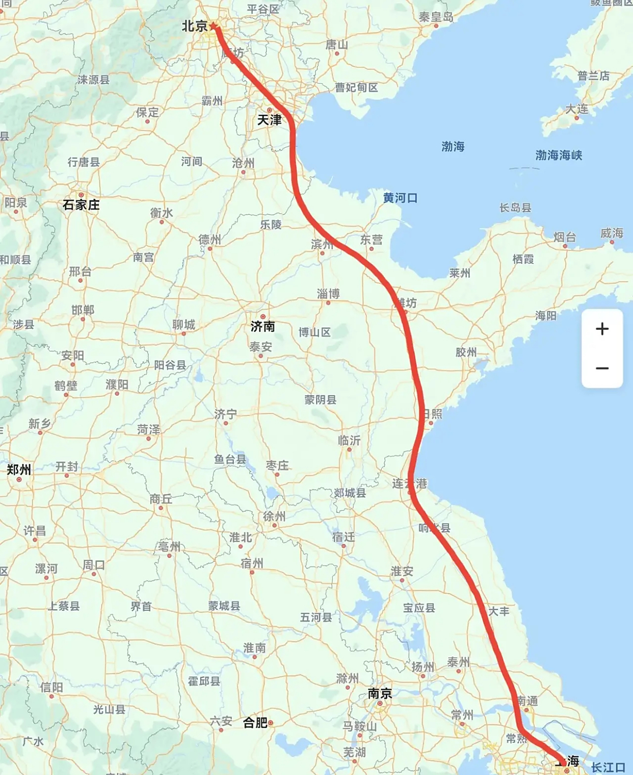 天津至潍坊段高铁获批,山东承担大部分投资!