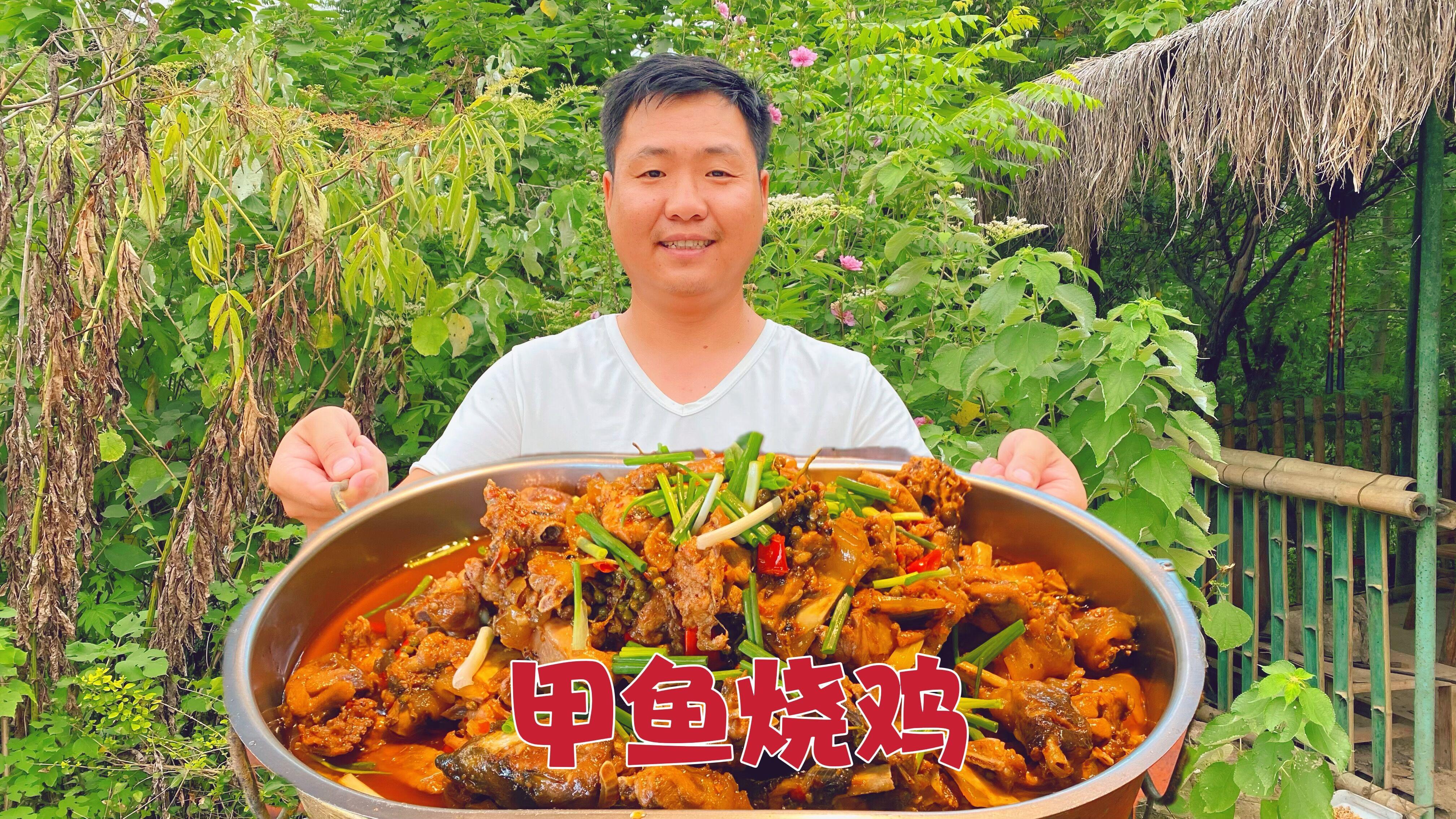 一只土鸡一只甲鱼,炖香下饭真解馋