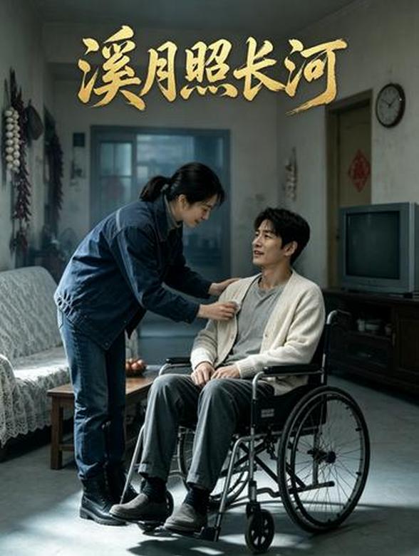 溪月照长河
