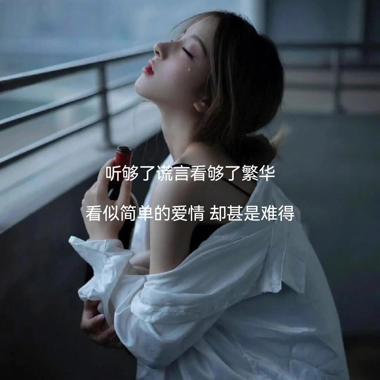 我有孤独和烈酒是否愿意和我走是否愿意一醉方休然后奔向那自由