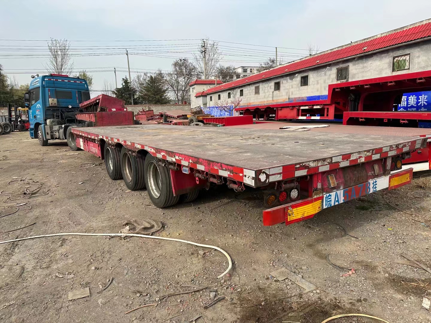 18年二手13.75米大板,原车原户,轮胎非常不错