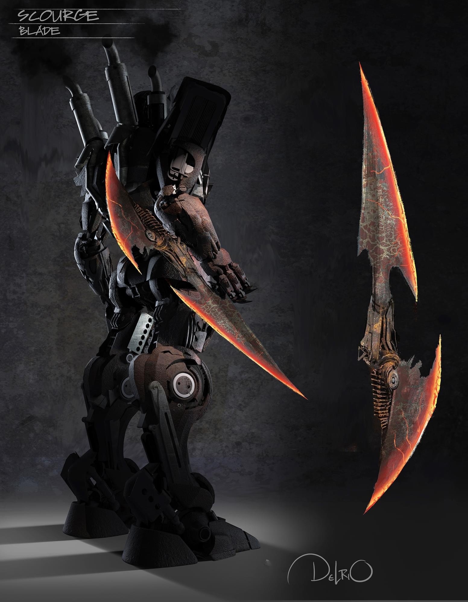 电影《变形金刚:超能勇士崛起》角色设定插画再更新