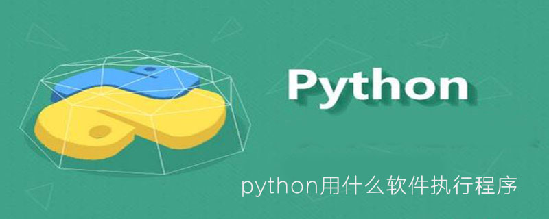 python用什么软件来执行程序