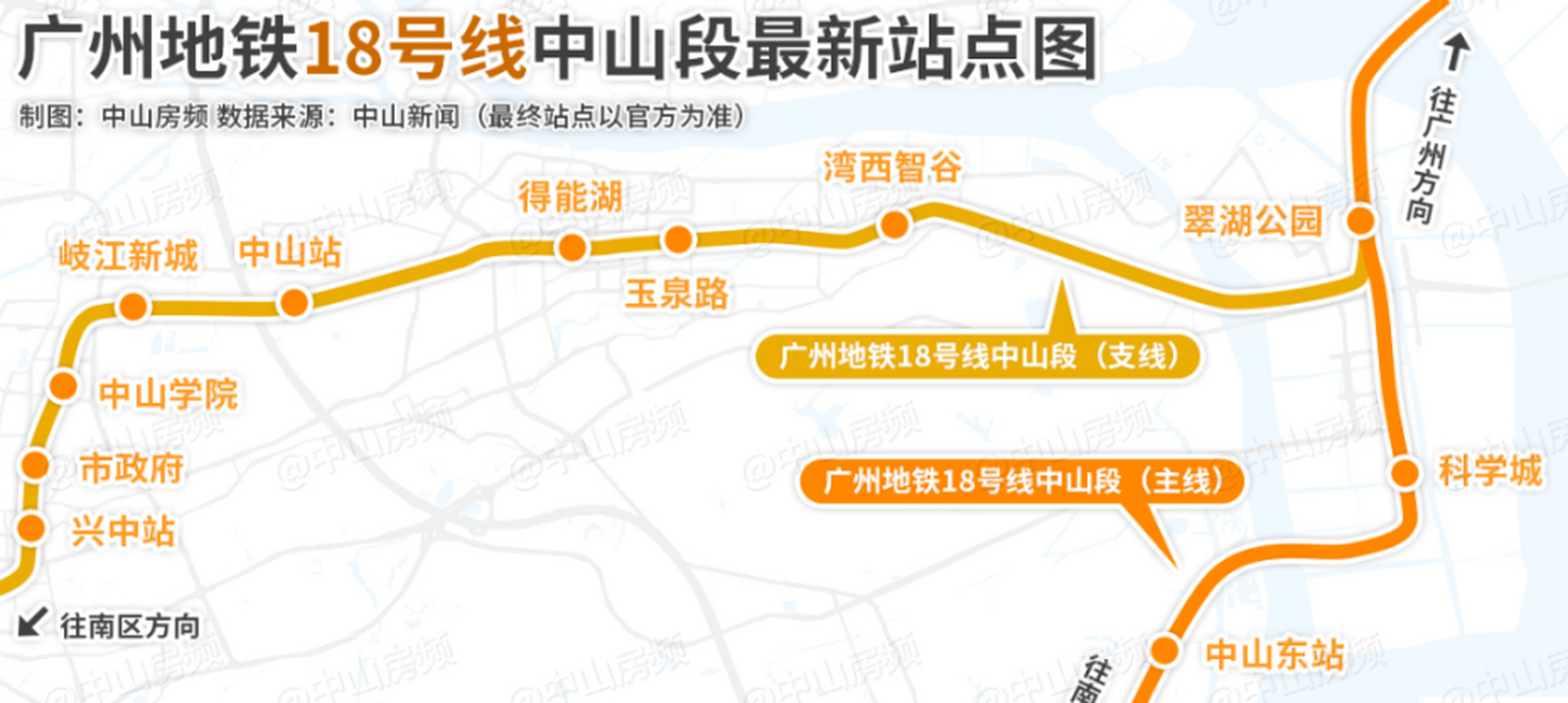 广州18号线 线路图图片