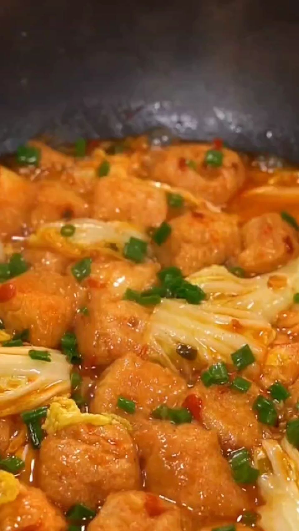 豆腐泡炒白菜简单又好吃的家常菜