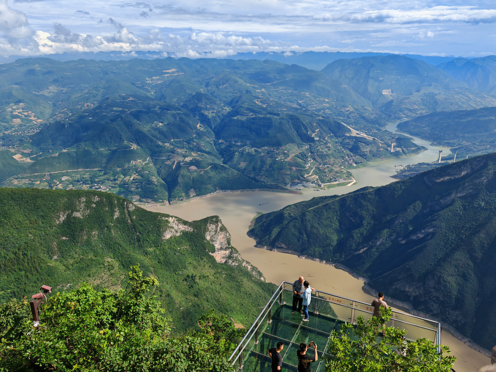 三峡之巅观景台图片