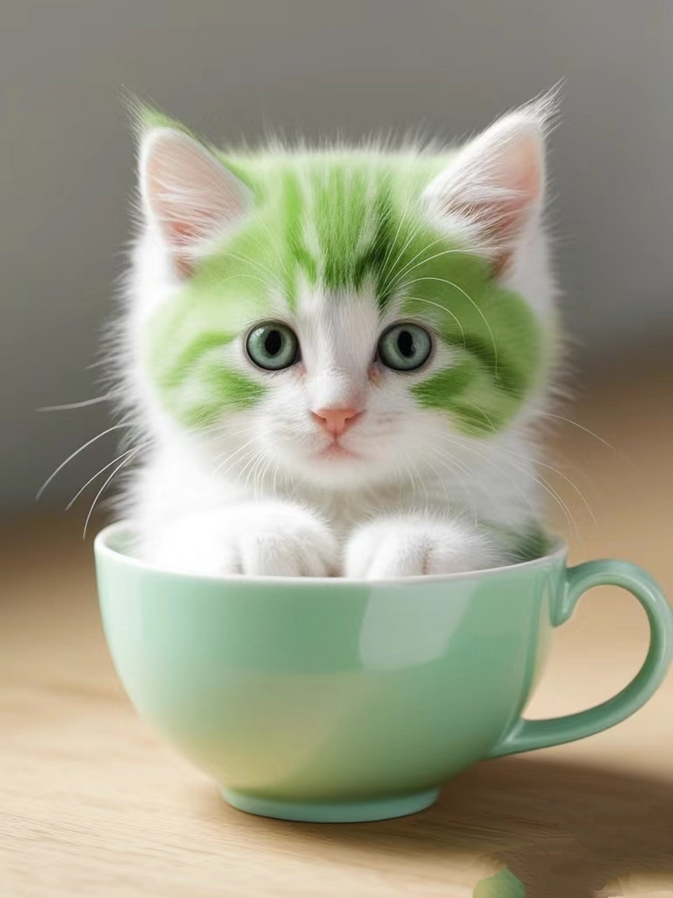 好可爱的茶杯猫#晒出家乡冬日美食