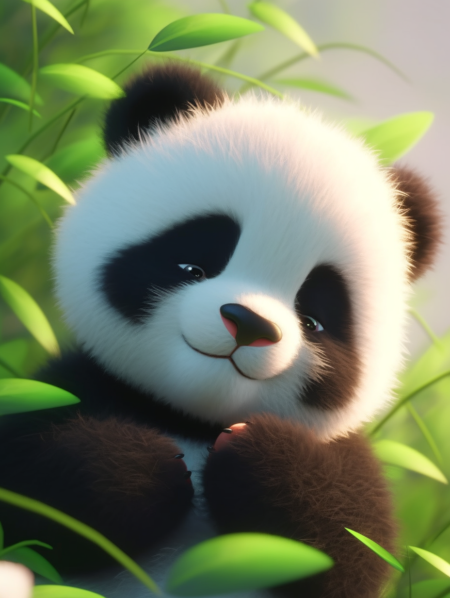 大熊猫可爱的壁纸背景表情包