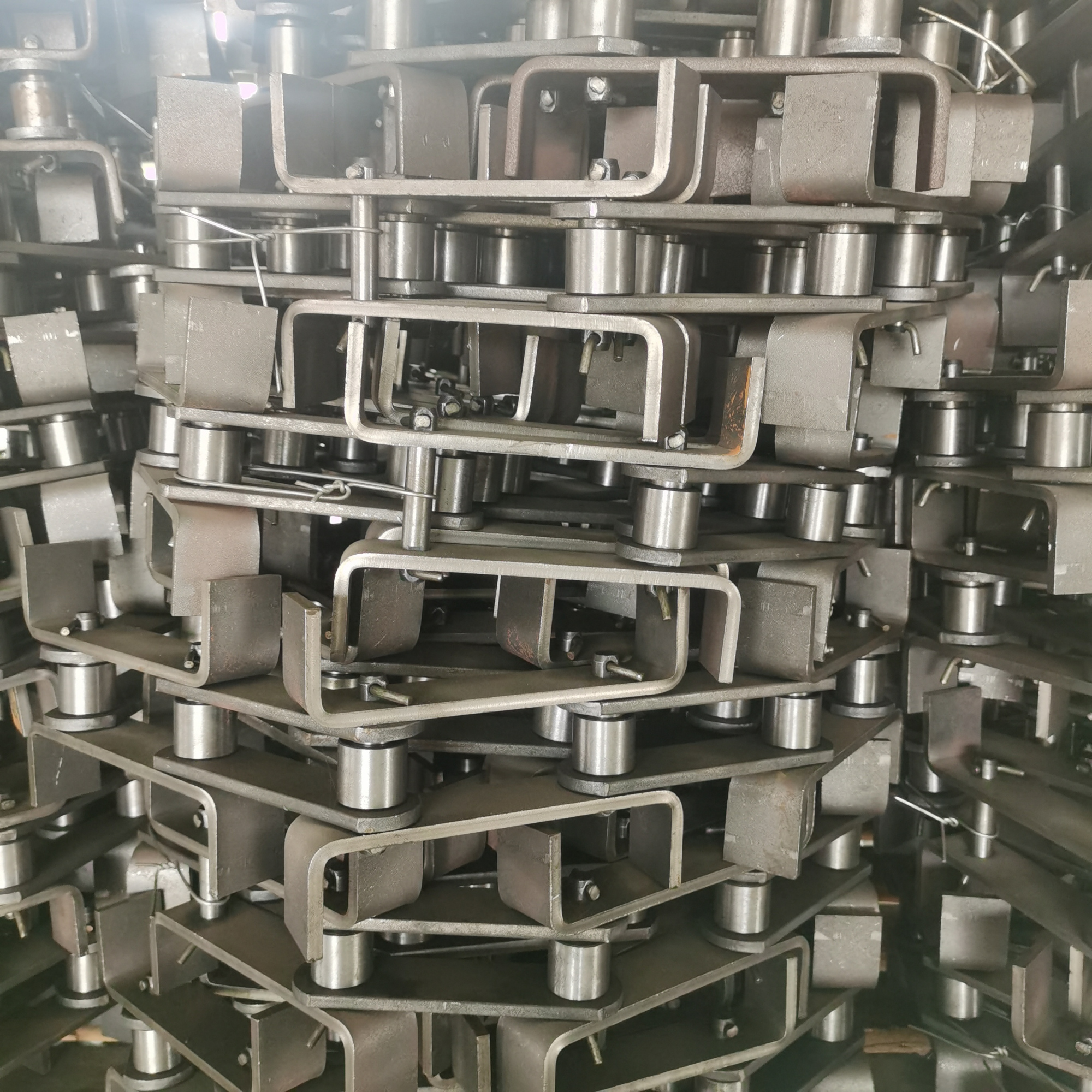 板链链条,定制非标链条,不锈钢板式链条