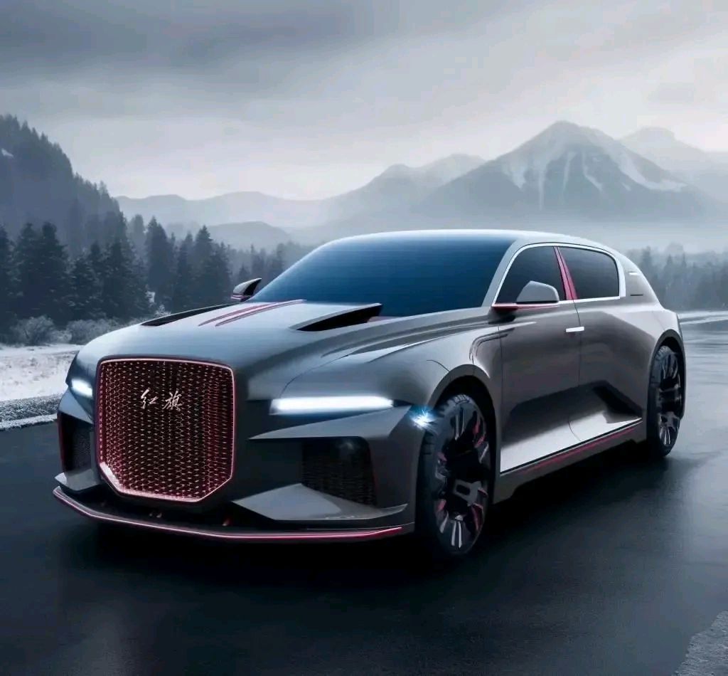 红旗l-9概念车,气场超越劳斯莱斯,向世界展示中国汽车科技实力