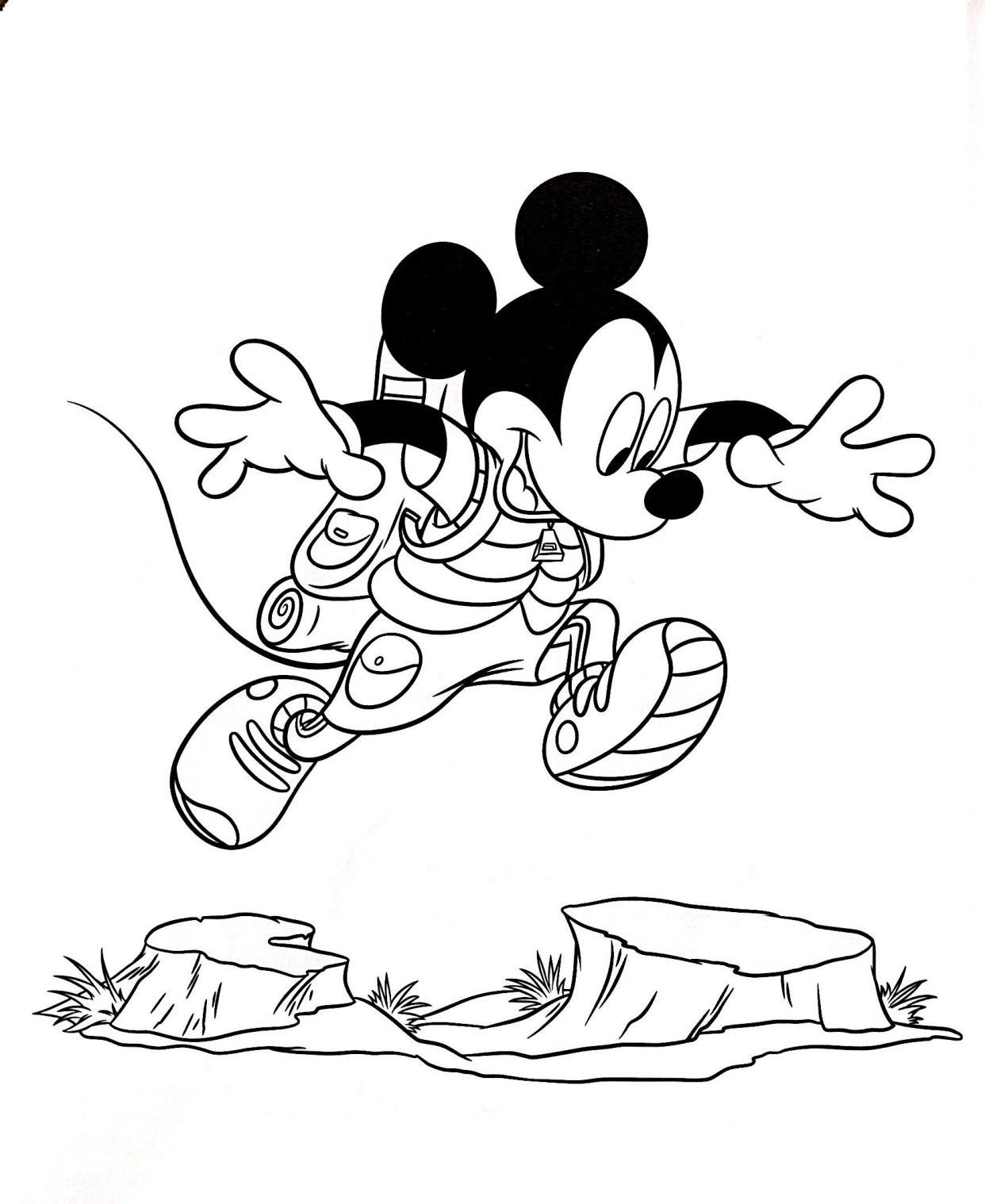 迪士尼动画线稿