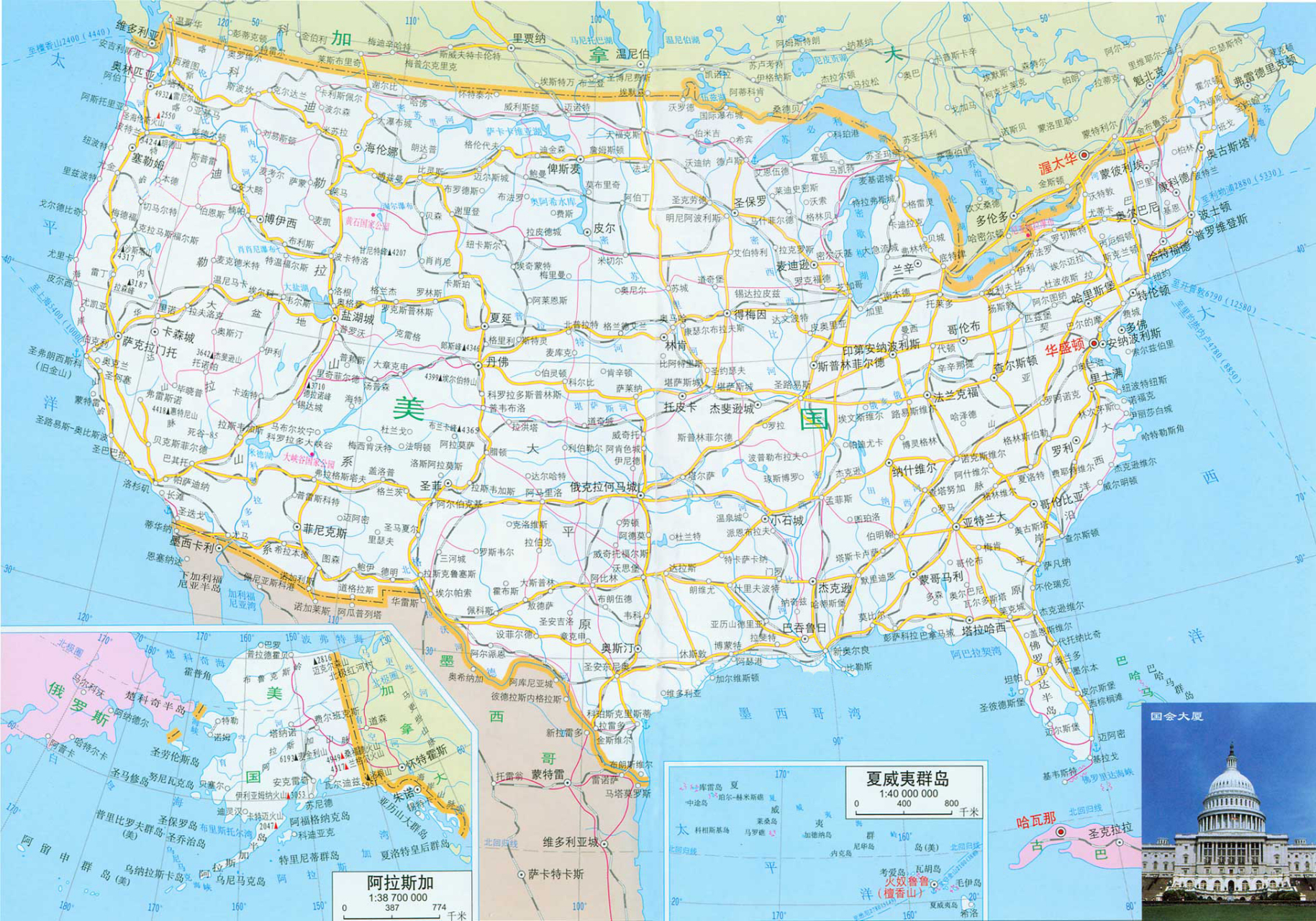 boss直聘用"美国地图"做海报  2023年的2月,现在北京公交,地铁站都能