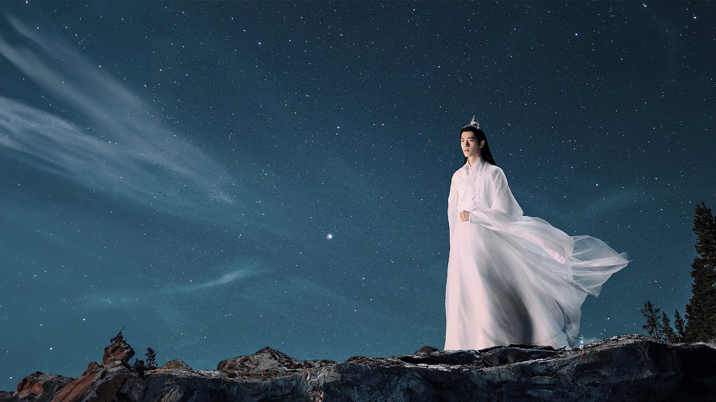 肖战时影壁纸大放送,仙气飘飘,玉树临风 #肖战