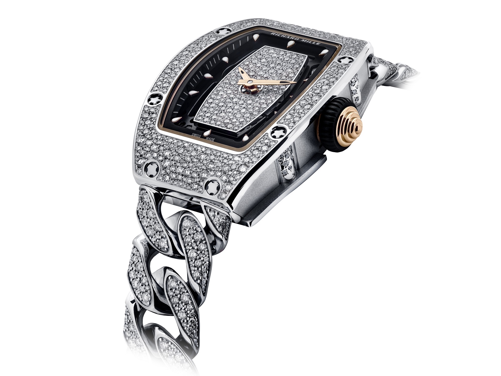 【高级腕表】richardmille里查德米尔女士腕表【银装素裹】