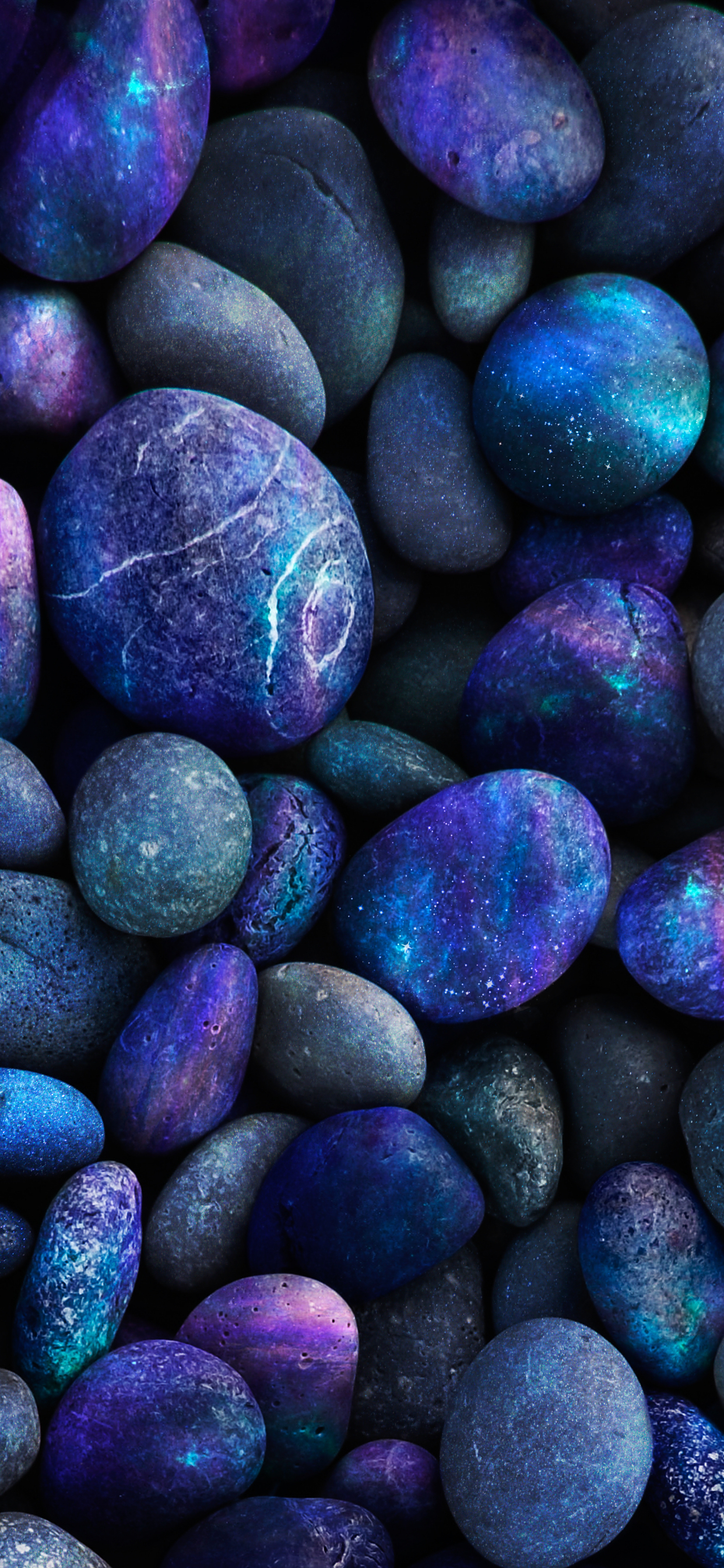 彩色石头手机壁纸