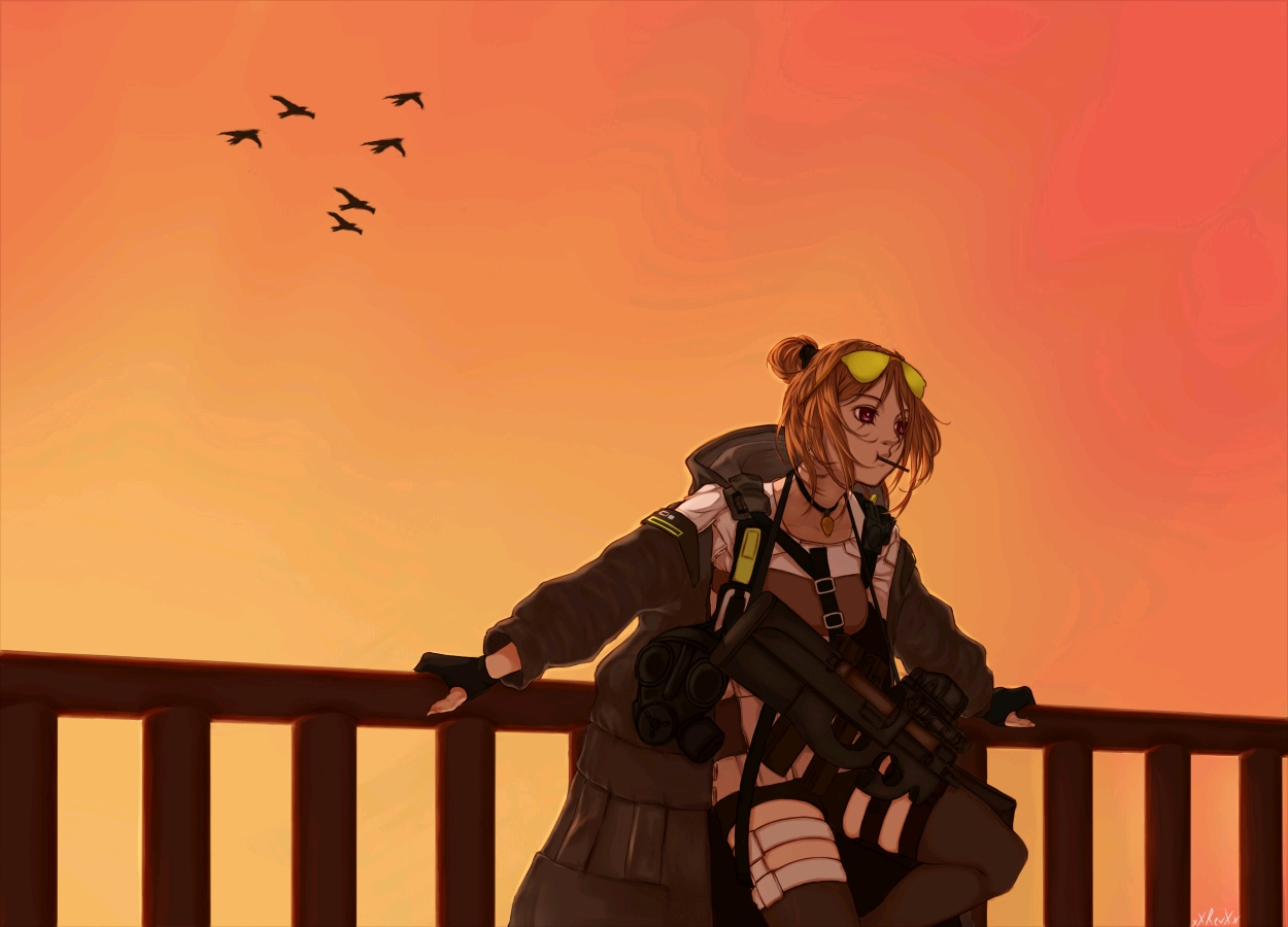 《少女前线》p90美图合集