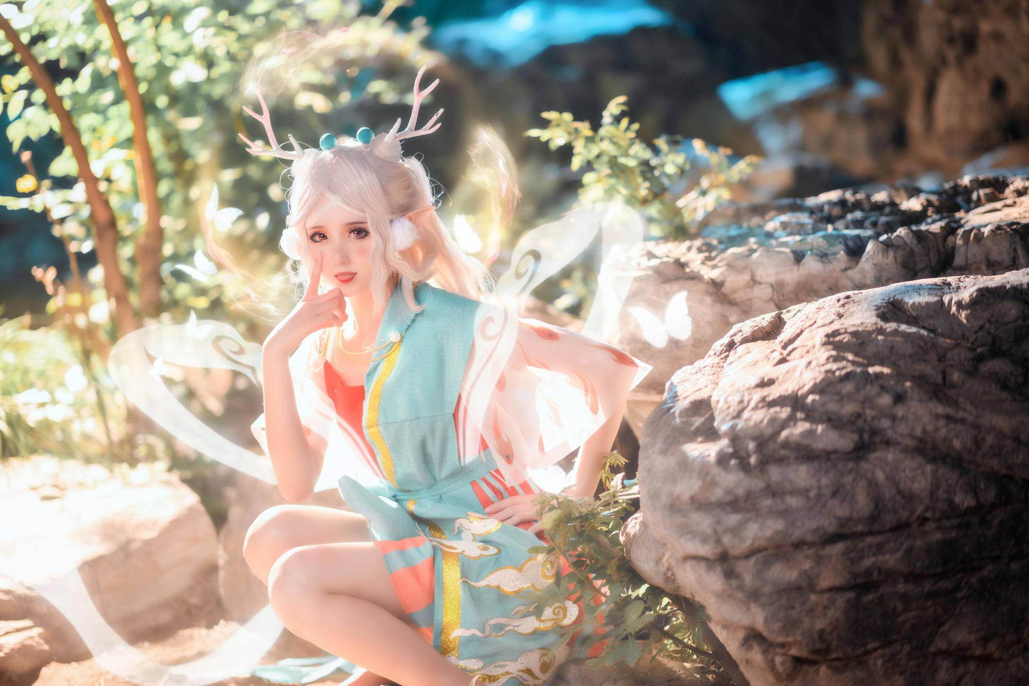 「王者荣耀」cos:活捉一只可爱的瑶妹,大家快来围观