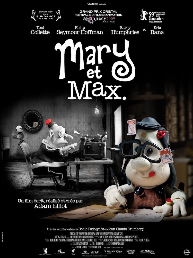 《玛丽和马克思》颖评：相当感人、治愈的电影