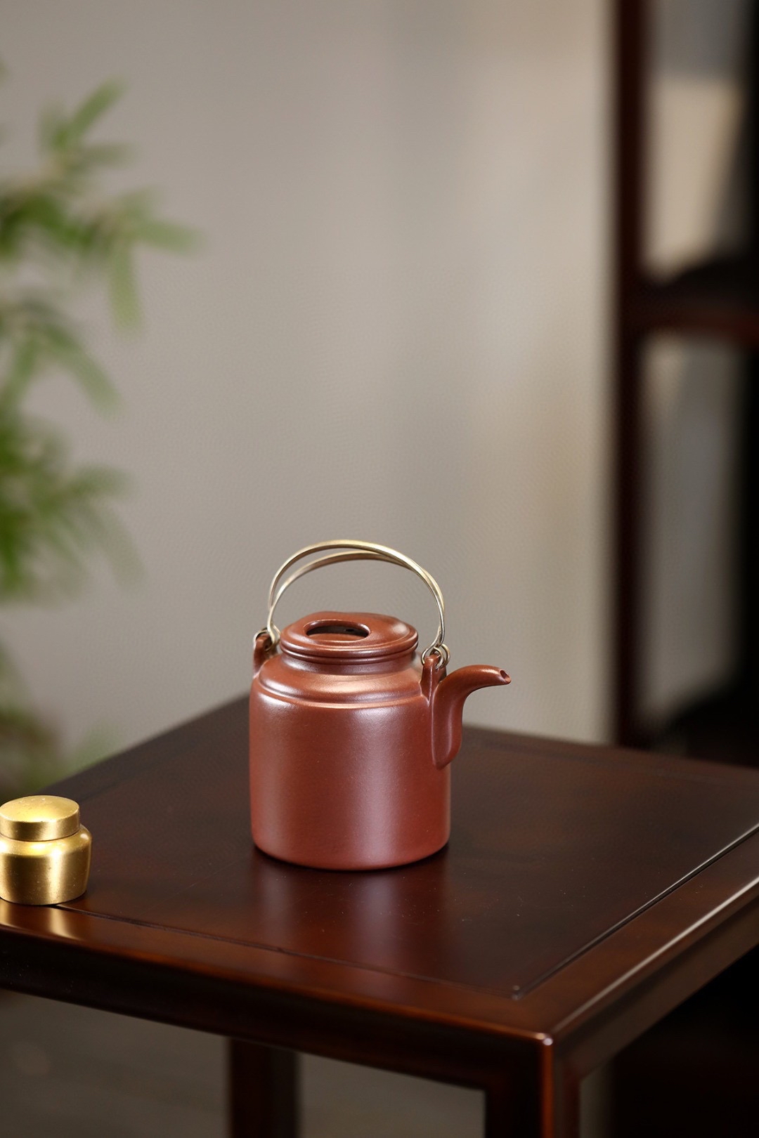 宜兴紫砂壶冒蜀文全手工洋桶壶