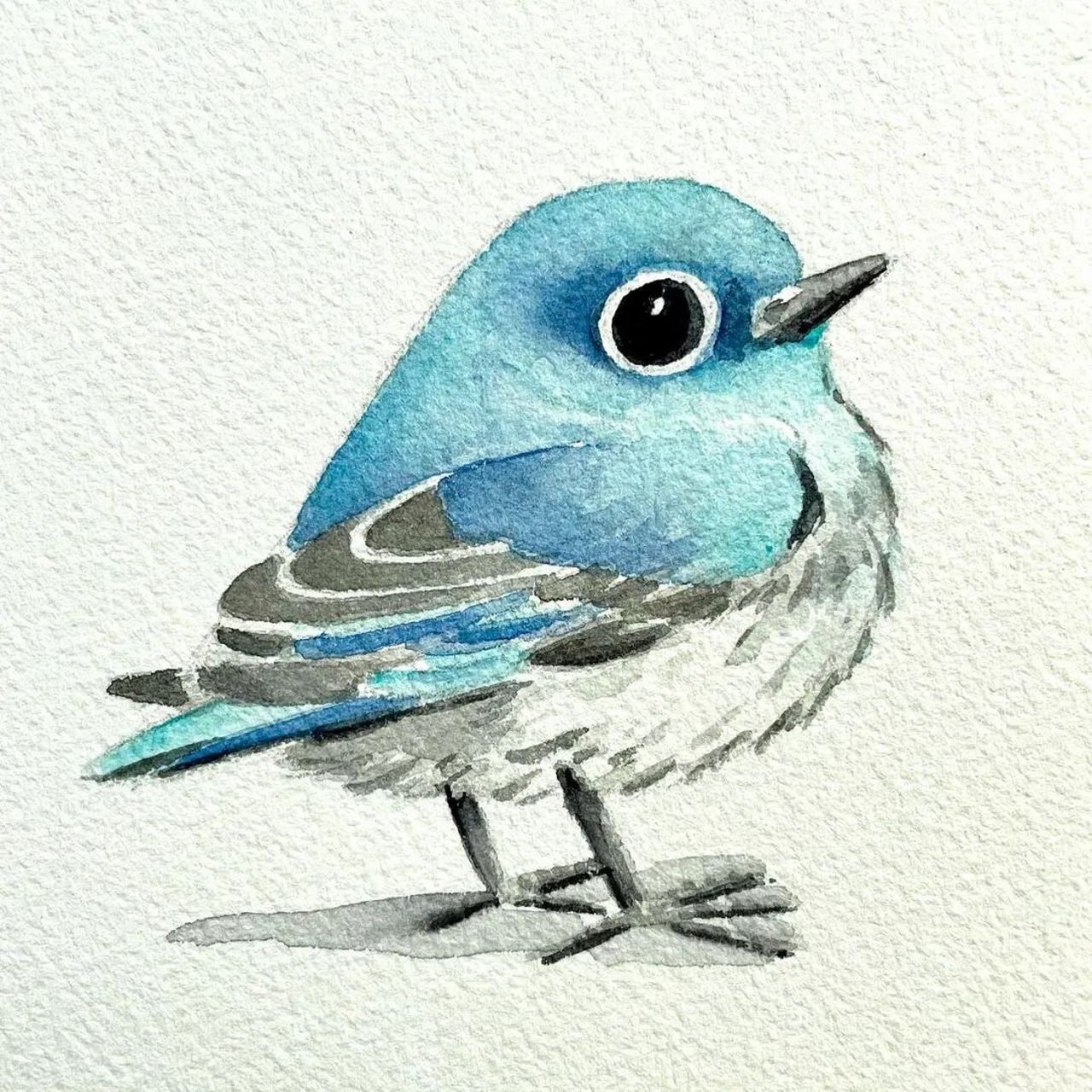 来自插画师heikekuzminski的一组可爱小鸟绘画,在他的笔下肥嘟嘟的