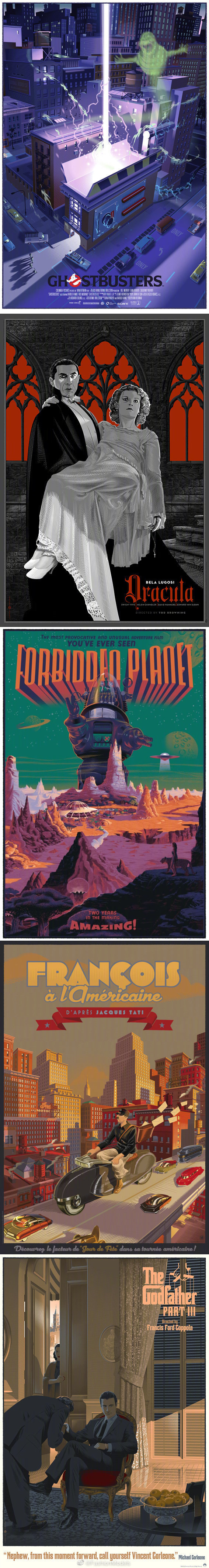 电影海报创作作品 | laurent durieux 676767 #绘画欣赏