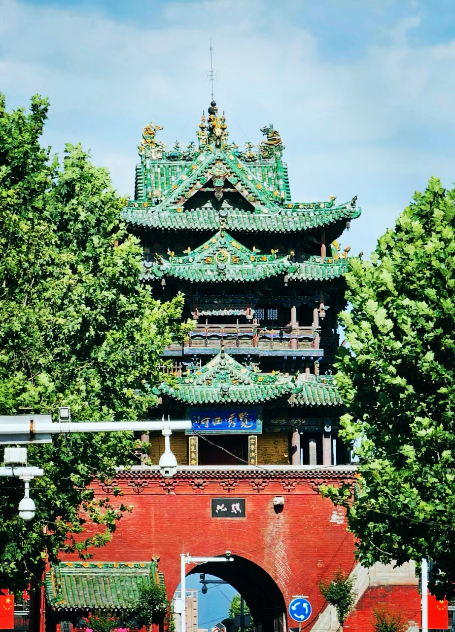 夏日生活创作季# 霍州鼓楼又称文昌阁,位于山西省临汾市霍州市中心