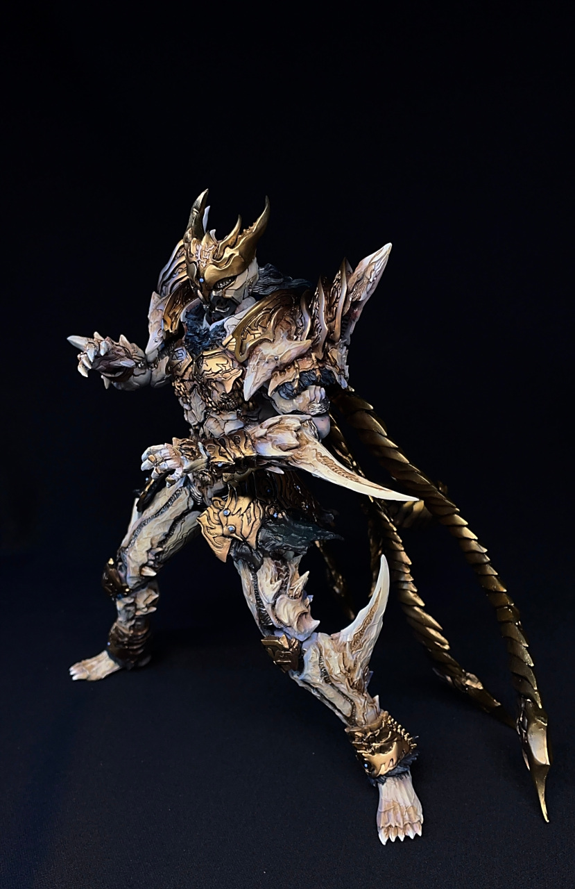 模型欣赏:假面骑士 未确认生命体0号 达古巴,by 折椅_zy.