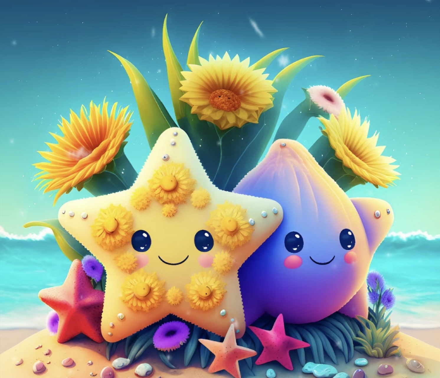 海星,很漂亮吧#萌宠# #海洋生物# #海底世界