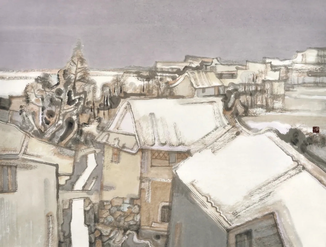 福建省画院|穿过昼夜的笔端——翁志承山水画