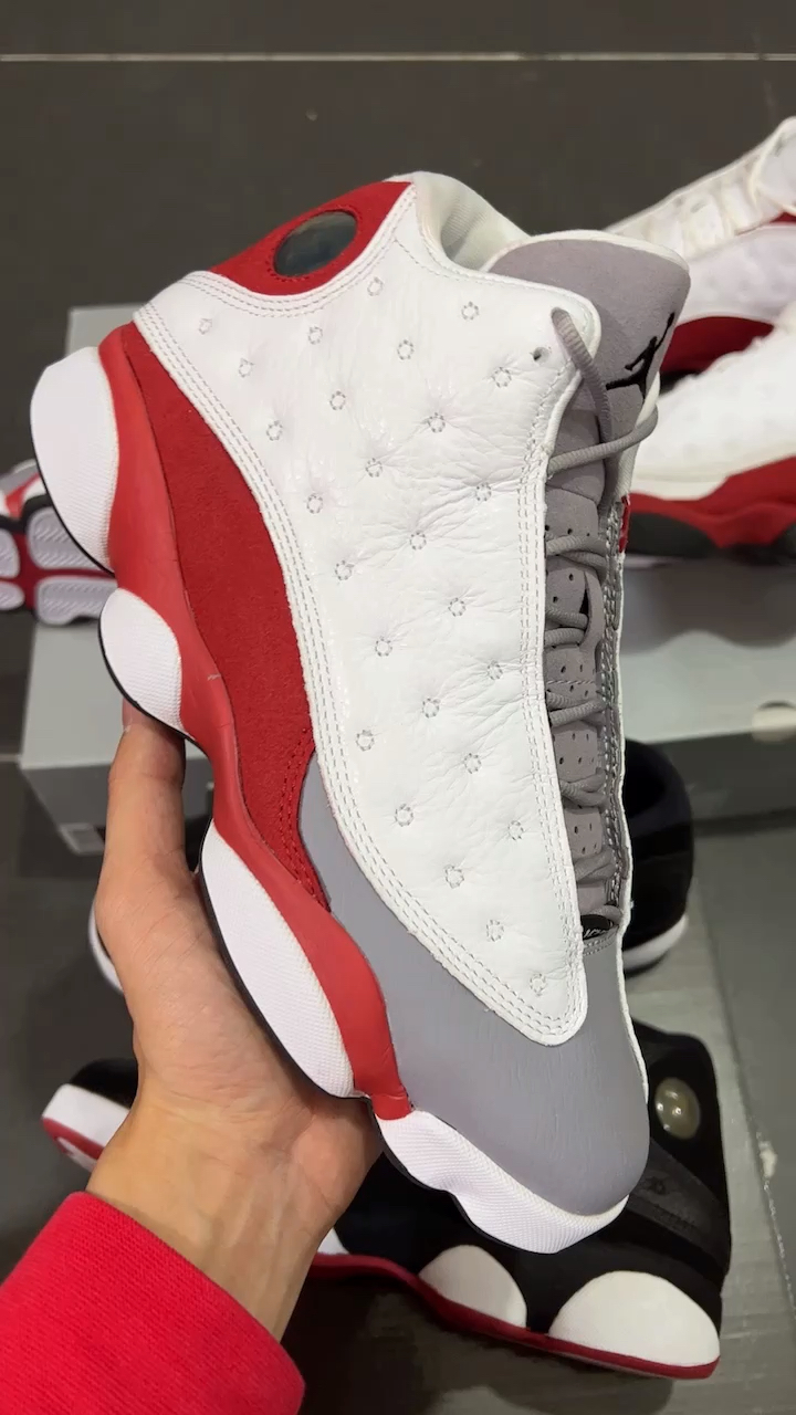 aj13基德头层皮细节鉴赏