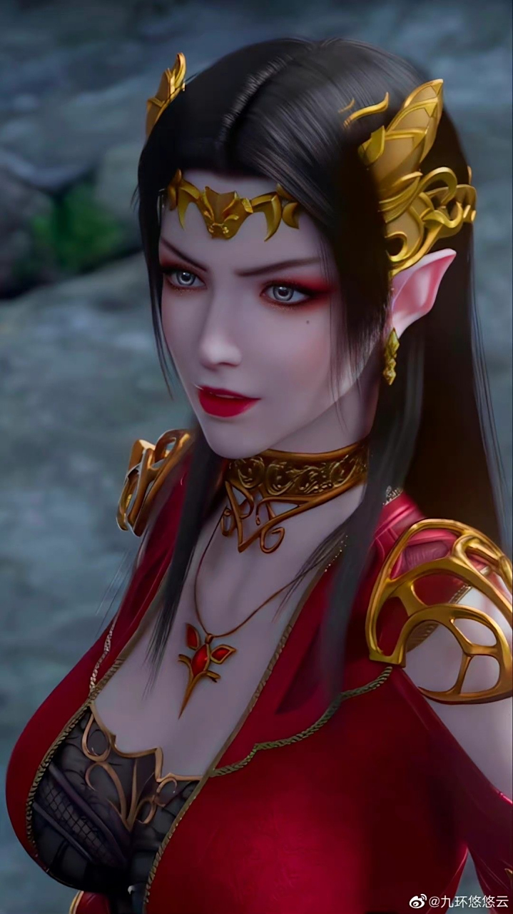 斗破苍穹# #美杜莎# #动漫#  美杜莎女王[吃鲸]